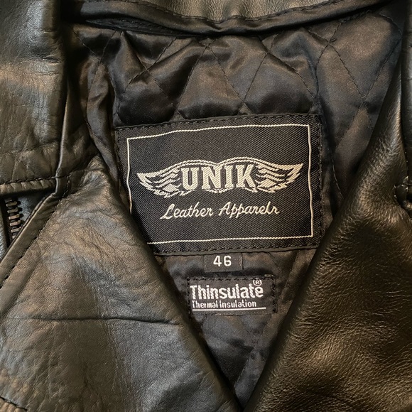 Unik leather motorcycle jacket - Picture 4 of 10